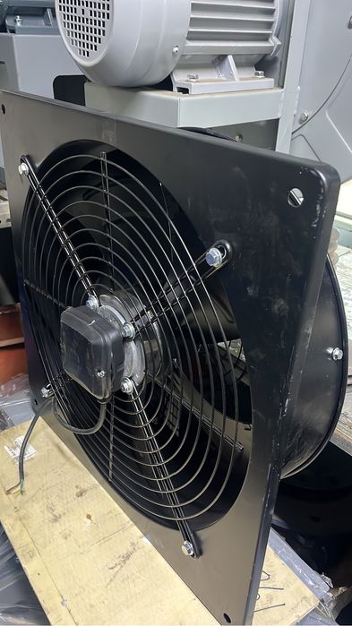 Вентиляторы осевые круглые квадратные