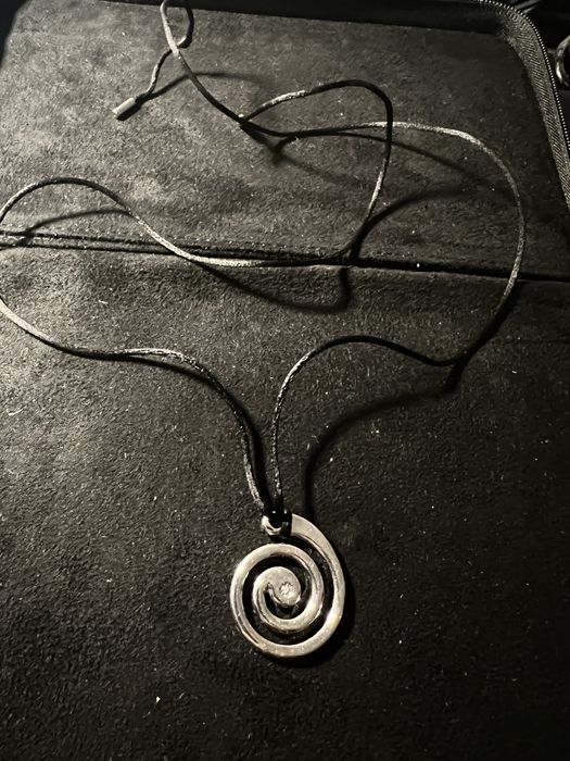 Colier dama MORELLATO din otel inoxidabil stare f buna,cu snur de tesa