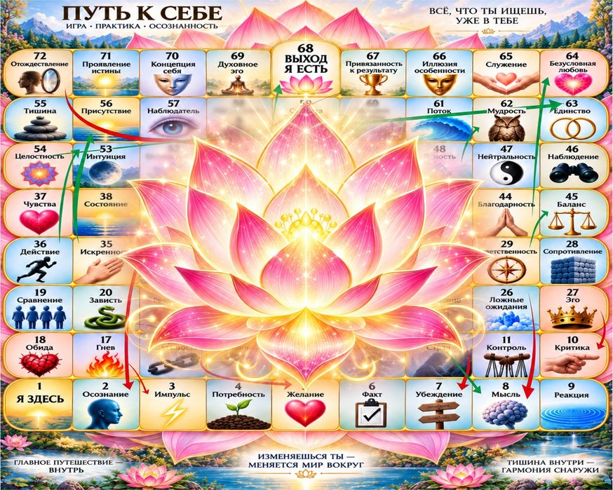 Трансформационная игра "путь к себе"