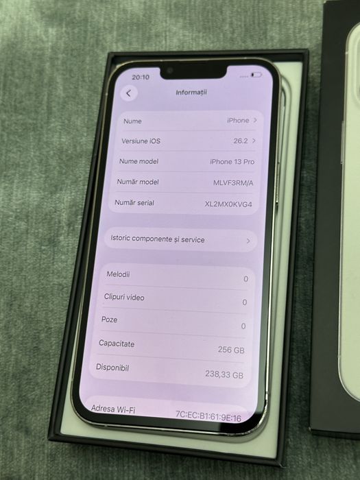 Iphone 13pro White 256gb