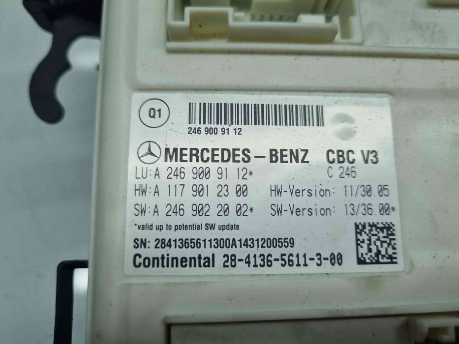 Modul confort Mercedes Clasa A (W176) [Fabr 2012-2018] A1179012300