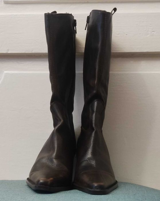 Дамски кожени боти Gino Rossi Lavorazione Artigiana 40 номер