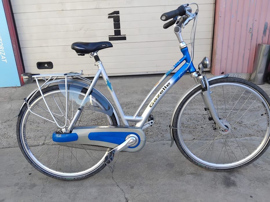 Vând bicicleta gazele din aluminiu pentru damă