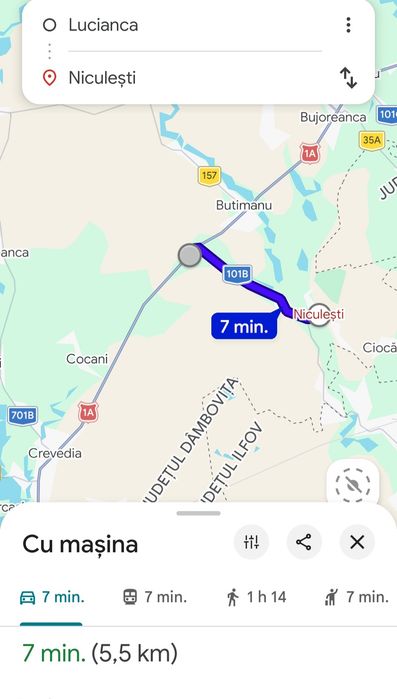 Teren intravilan de 11.000 mp, direct proprietar, zona Niculesti -Peris,IF , lângă National Golf and Country Club, ideal pentru dezvoltări imobiliare!