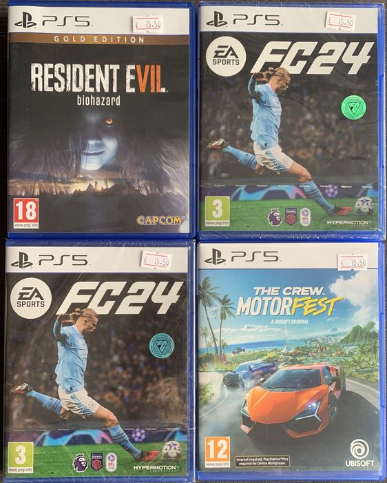 PS5, Playstation 5 игри FC 24 - 15.50€