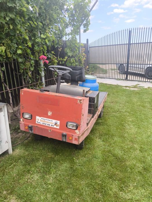 Electrocar Balkancar EP001 - Platformă 1 Tona- Funcțional cu sura incarcare