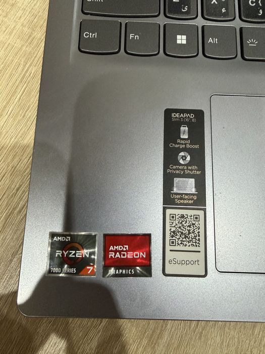 Laptop Lenovo IdeaPad Slim 3 16” Ryzen 7 / SSD rapid