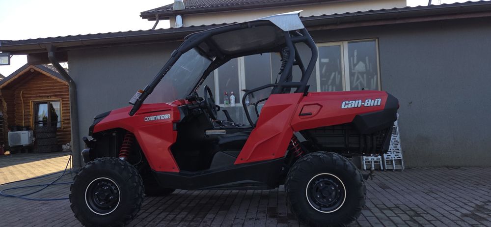 Can Am Commander 800cm// recent import // L7E nr negru// variante atv