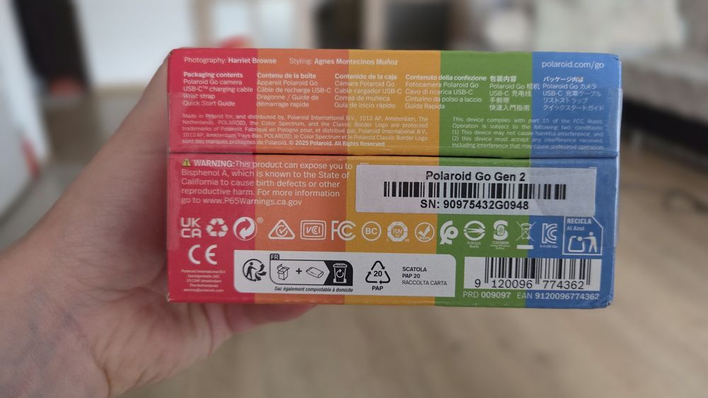 Aparat Foto Polaroid Go Generation 2 , Nou, Sigilat, Garanție 12 Luni