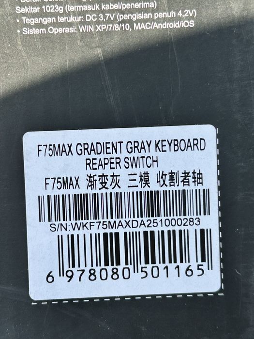 Aula F75 & Ajazz ak820 max he