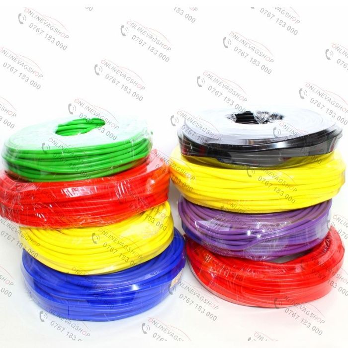 Furtun silicon vacum Interior 3mm;4mm;5mm 6mm,8mm, 10mm Engros