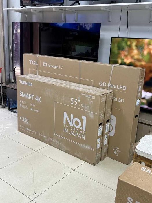 Toshiba 100 диагональ" (4K Ultra HD) 144hz + бесплатная Доставка
