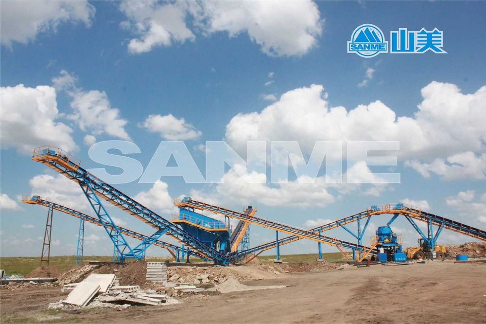 Дробильно-сортировочный комплексы ДСК SANME