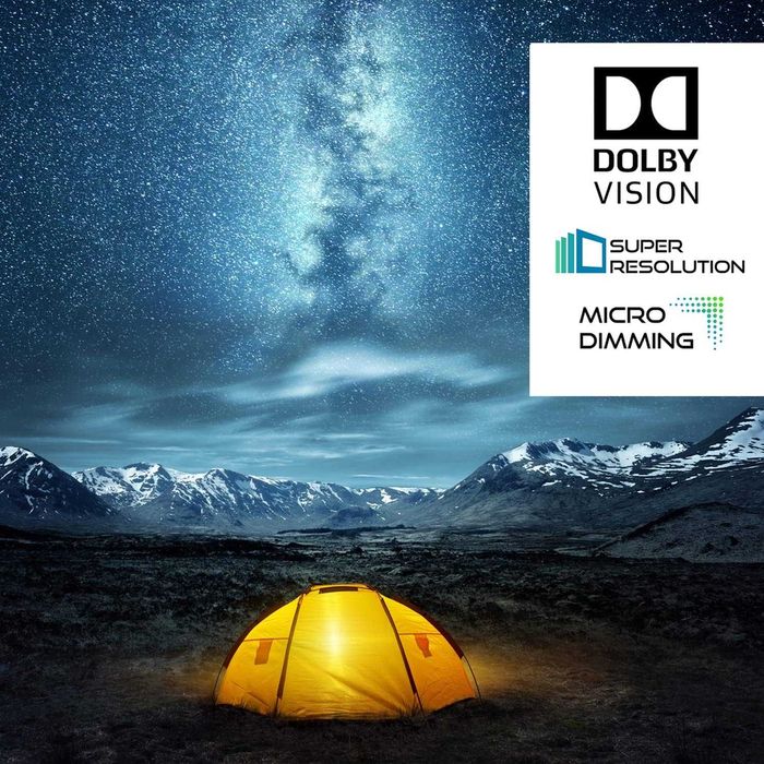 Toshiba 50" QLED 4K Android TV с Dolby Vision и Onkyo звук