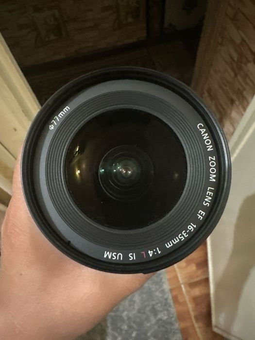 Canon 16/35 obektiv karobka dakumet bor 500$ oʻzim ishlatganman