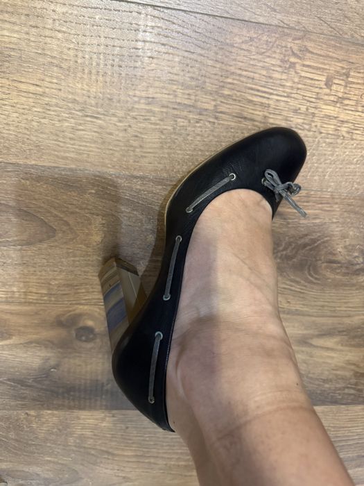 Туфли женские кожаные