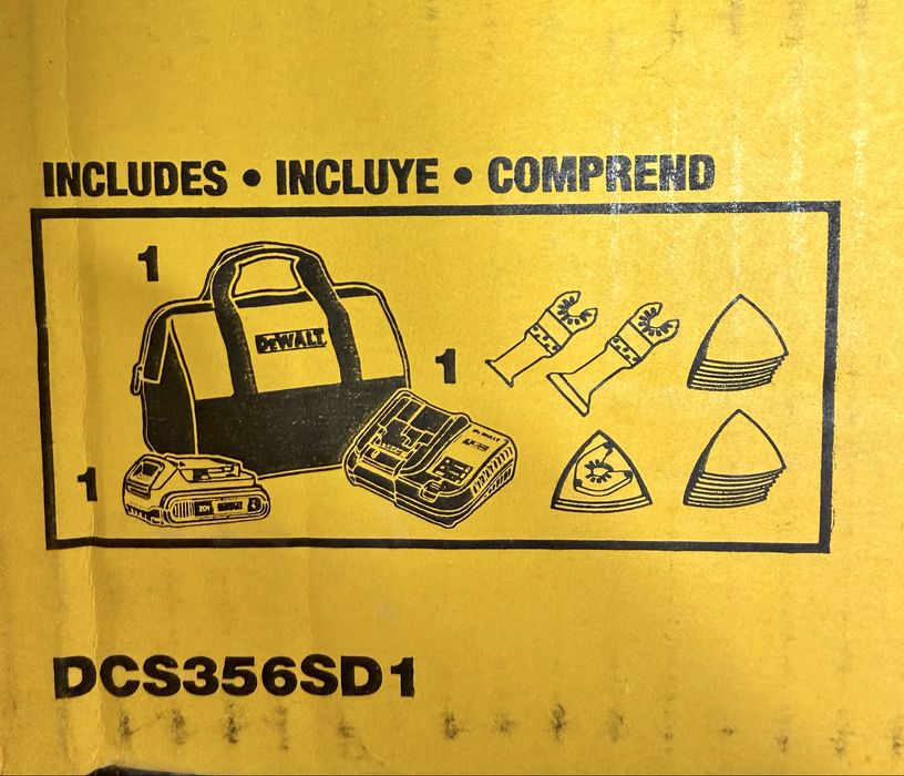 Реноватор (мультитул) Dewalt DCS356 ОРИГИНАЛ, made in Mexico, набор