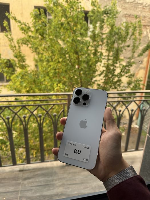 iphone 14 Pro Max silwer