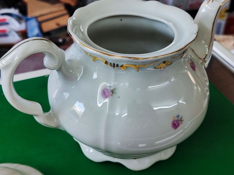 Български чайник порцелан 1958 г
