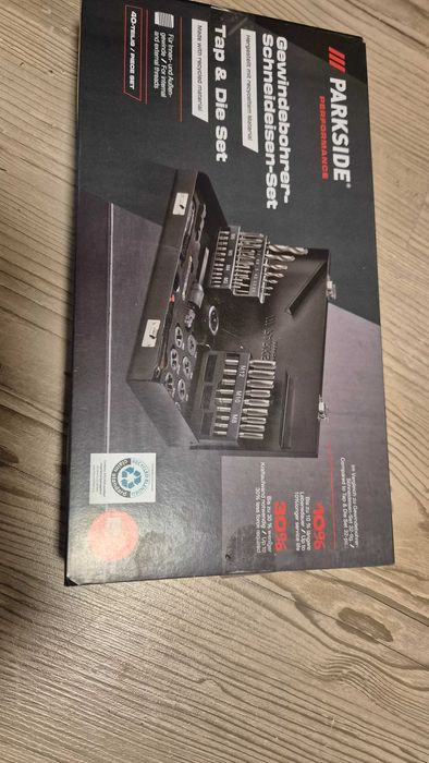 Parkside Performance комплект метчици и плашки – 40 части