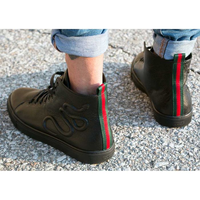 Здравейте! Оригинални мъжки кецове Gucci Snake – топ модел! 41 Size