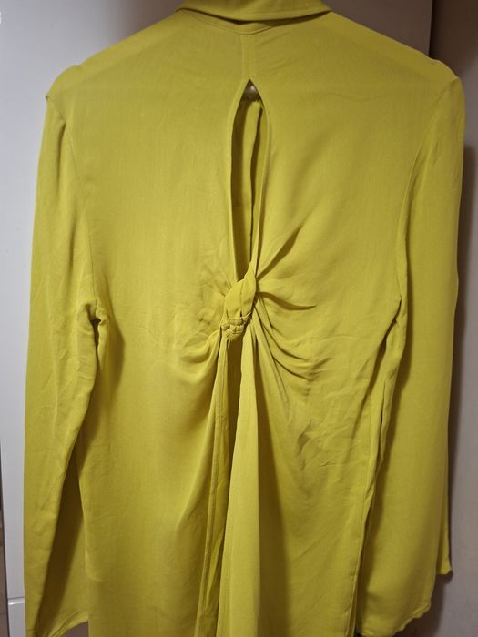 MASSIMO Dutti 100%  viscosa/модел с отворен гръб