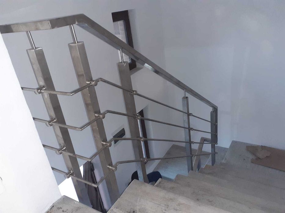 balustrade din inox modele clasice