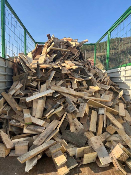 Lemne de foc paletizat