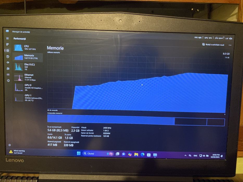 Vand laptop lenovo legion Y520