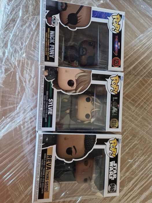 Figurine Funko Pop! Originale - Marvel (Loki, Nick Fury) & Star Wars