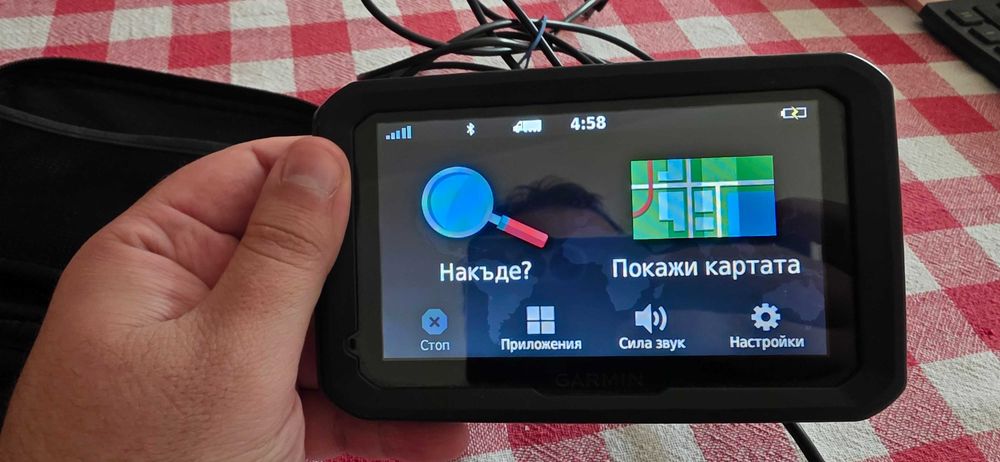 Навигация за камион Garmin Dezl 580 5 инча карти за цяла Европа и Турция пълен комплект