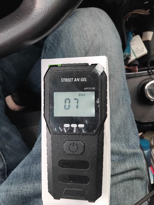 Titlu: Etilotest Digital Profesional MR503B "Street Angel" – Nou în Cutie