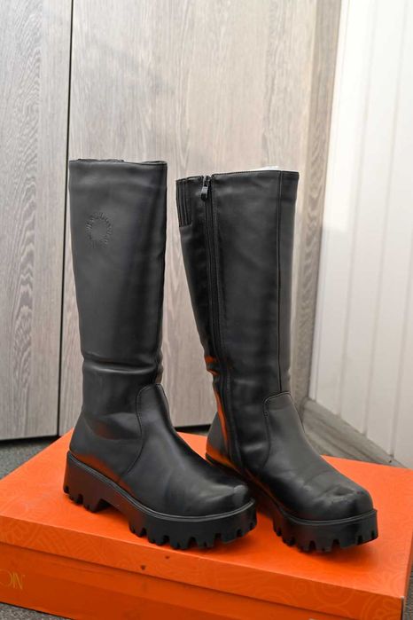 Сапоги зимние черные