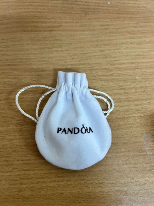 Pandora паве и черная эмаль
