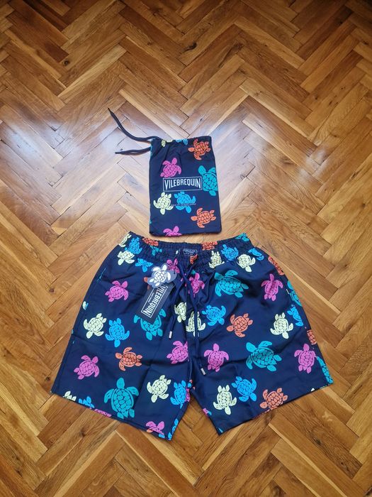 Страхотни мъжки къси шорти бански VILEBREQUIN размер S M L XL 2XL 3XL
