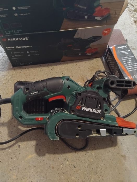 Лентов шлайф Parkside 600w