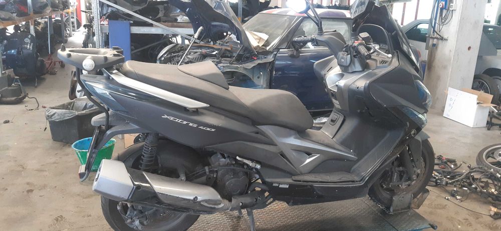 Кимко Ексайтинг (Kimco X-citing 300 R, 400 i )-На части