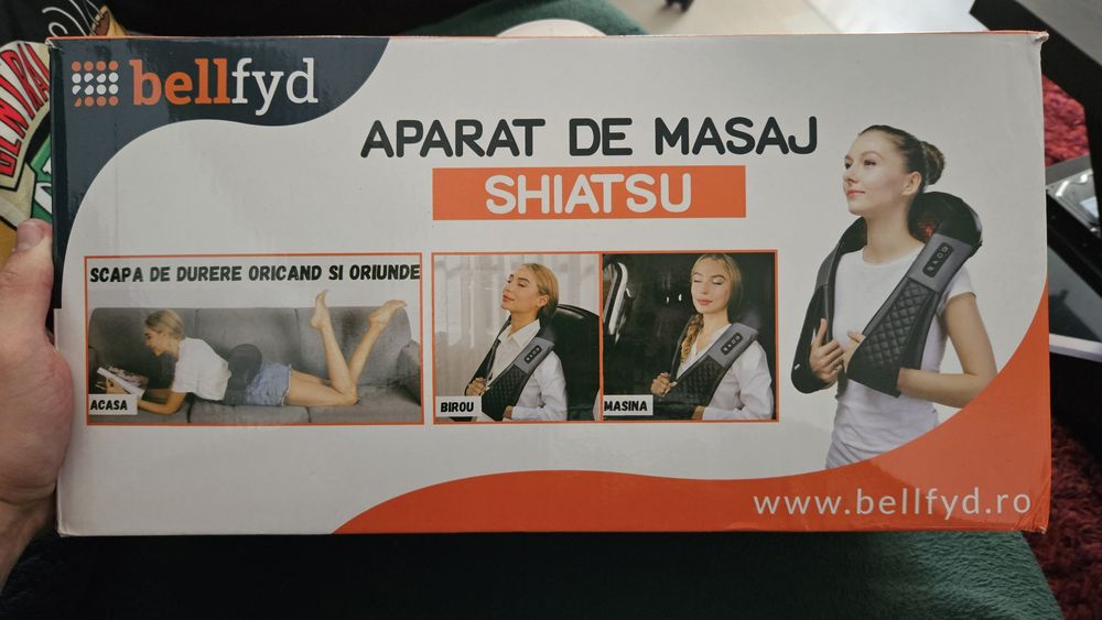 Aparat de masaj lombar, cervical