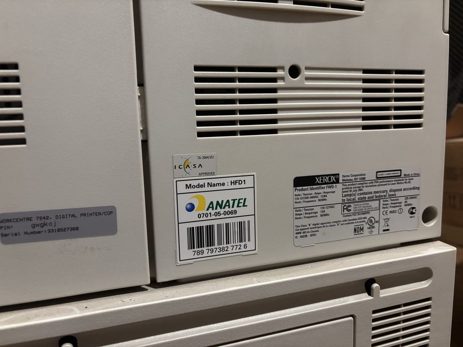 Xerox Work Centre 7242