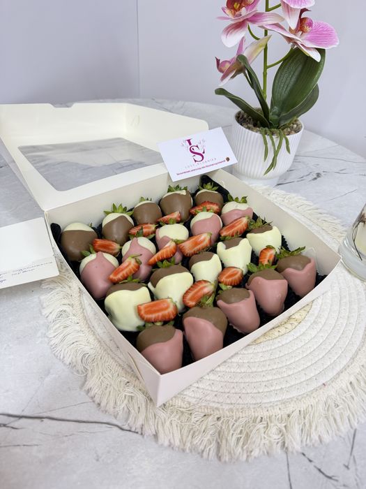 Шымкент клубника в шоколаде акция