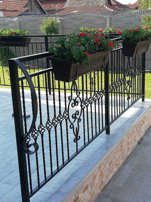 Balustrade Fier Forjat Balcon si pentru Scari Interioare/Exterioare