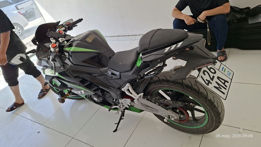 Motobike. Kawasaki