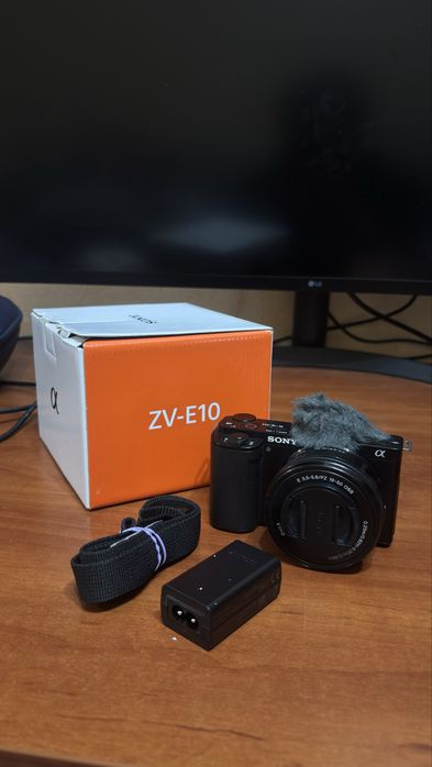 Sony ZV-E10 c kit 16-50 обьектив