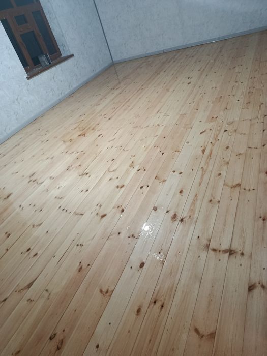 Pol ustasi, shlifovka pol parket