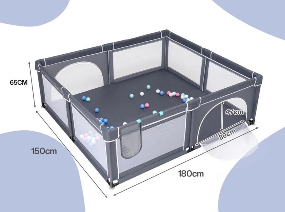 Детска кошара за игра.
