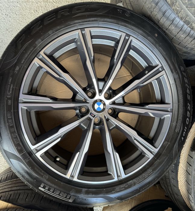 Jante Bmw X5 X6 R20 Originale 740M Pirelli de vara 90%