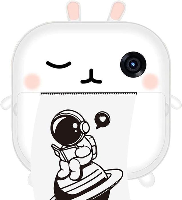 Aparat Foto-Video Digital Pentru Copii,Cu Functie De Printare Instant