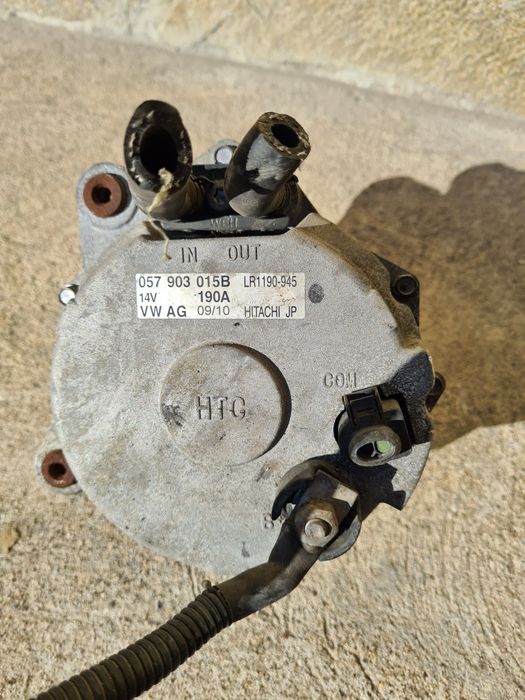 Стартер и динамо 14V 190A за Audi A8 D4 4,2 TDI Ауди А8 Д4 4,2 ТДИ