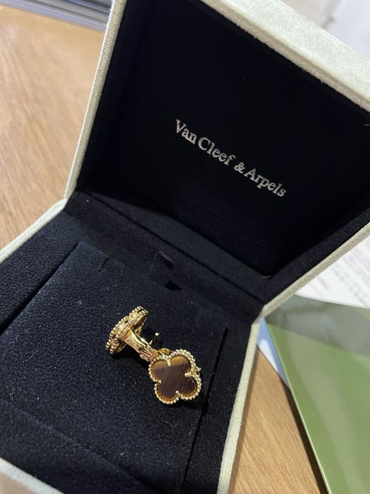 Van Cleef & Arpels - Cercei Gold Honey Brown (aur/maro)