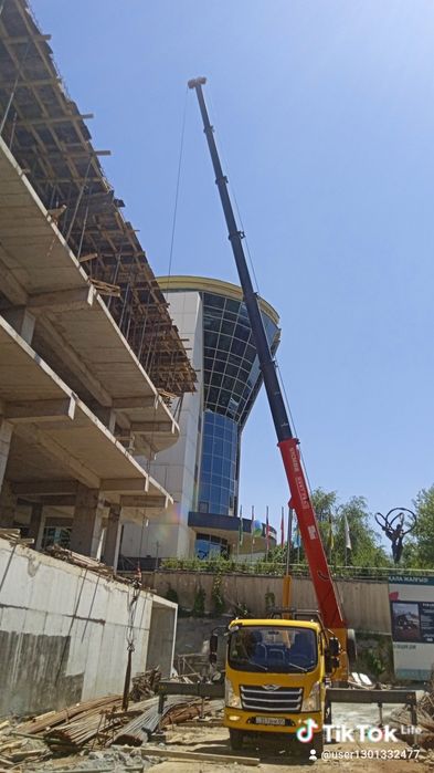 Услуги мини крана 5ти тоник